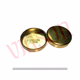 brass core plug dia-35mm (vin-00130)