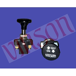 push pull switch 12v/5amp long rod (heavy duty) (vin-00736)