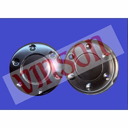 wheel cover (chrome) toyota coaster (vin-00777)