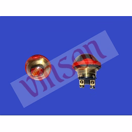 starter/horn/push button (pt. type) brass (vin-00815)