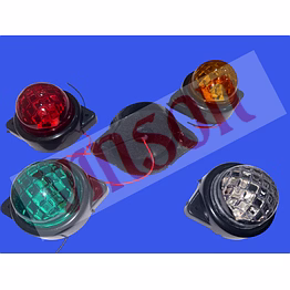 led/marker light football type (vin-00980)