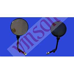 rear view mirror bajaj [round-ct] (vin-00996)