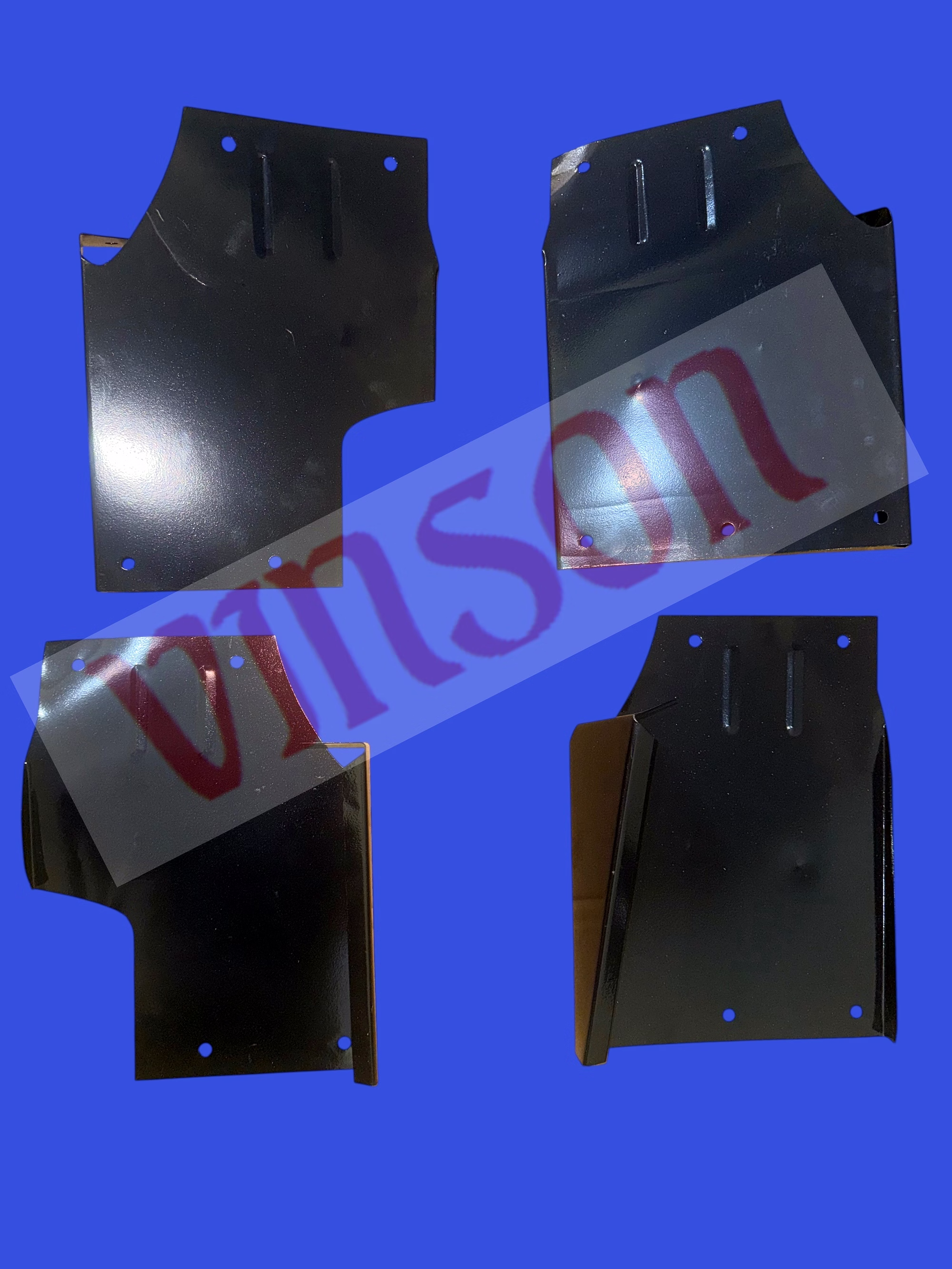 mud flap chasis bracket toyota landcruiser (vin-01070)