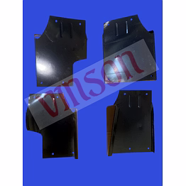 mud flap chasis bracket toyota landcruiser (vin-01070)