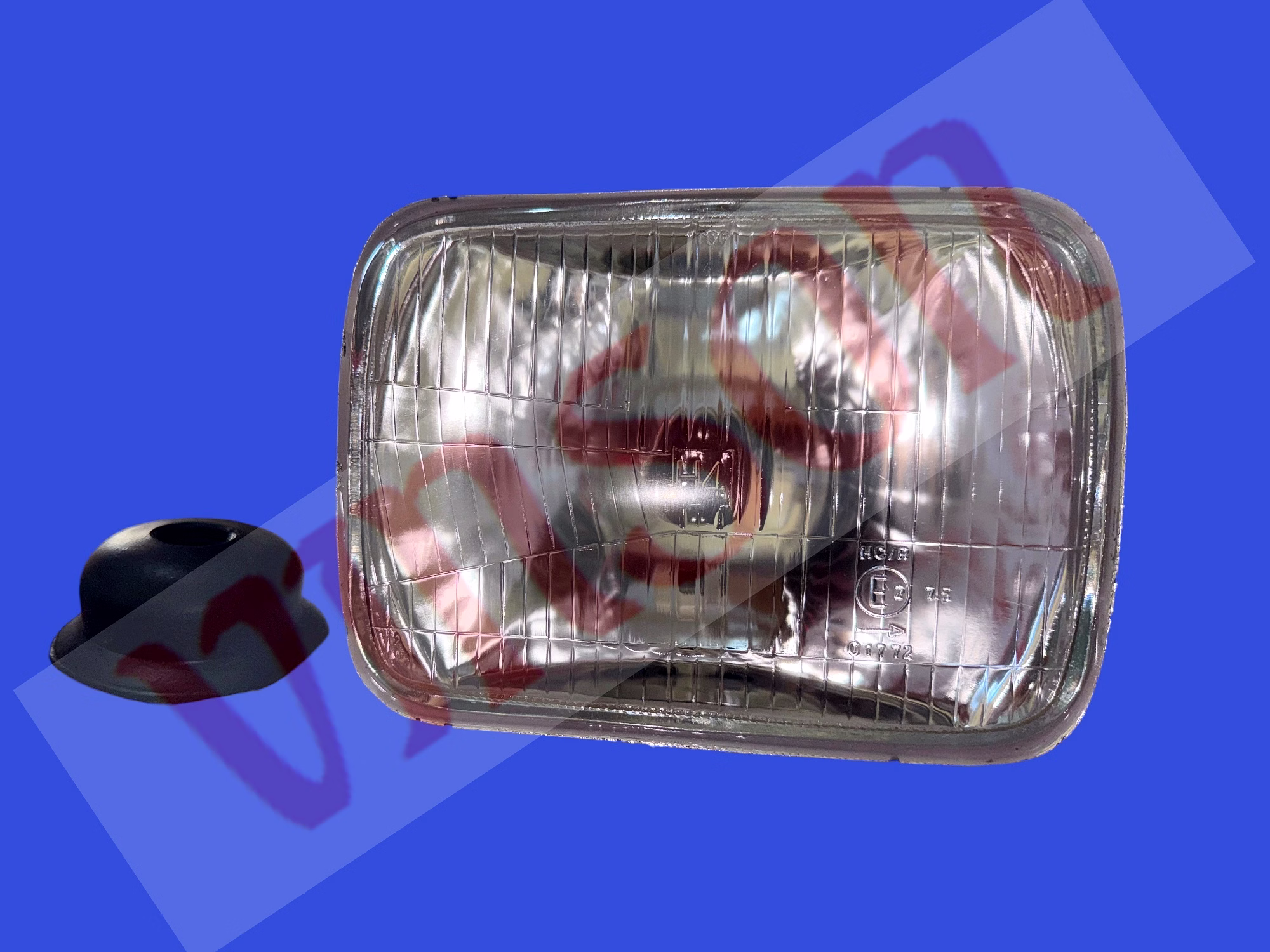 head lamp unit h4 (200x142) (vin-01075-6)