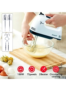 7 Speed Hand Beater, Hand Mixer 180W
