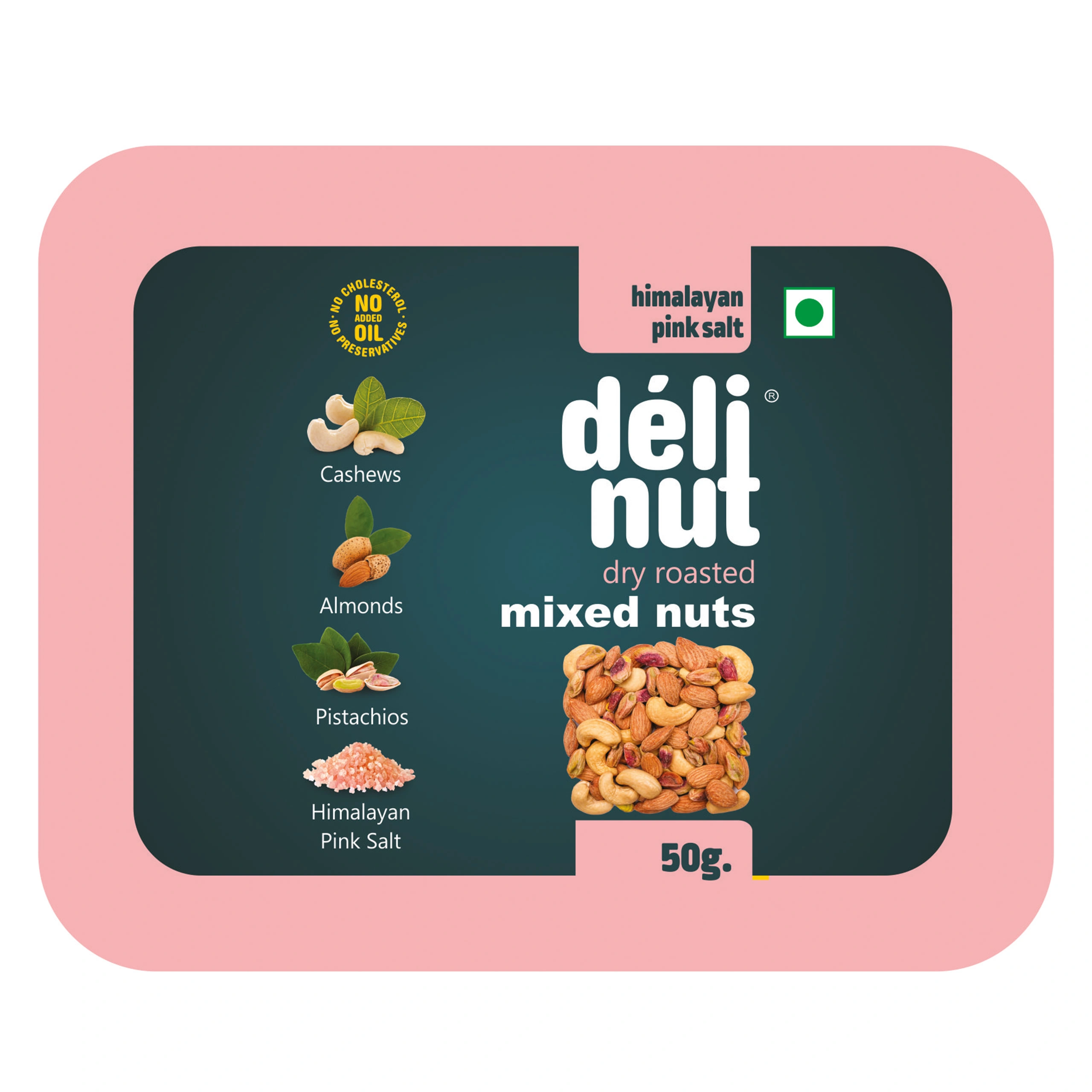 Delinut Dry Roasted Mixed Nuts Box-12129698