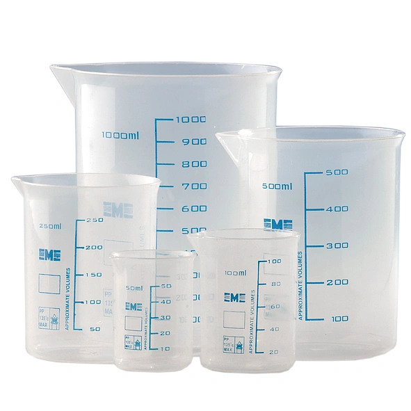 Plastic Graduated Beakers, set of 5-39269099