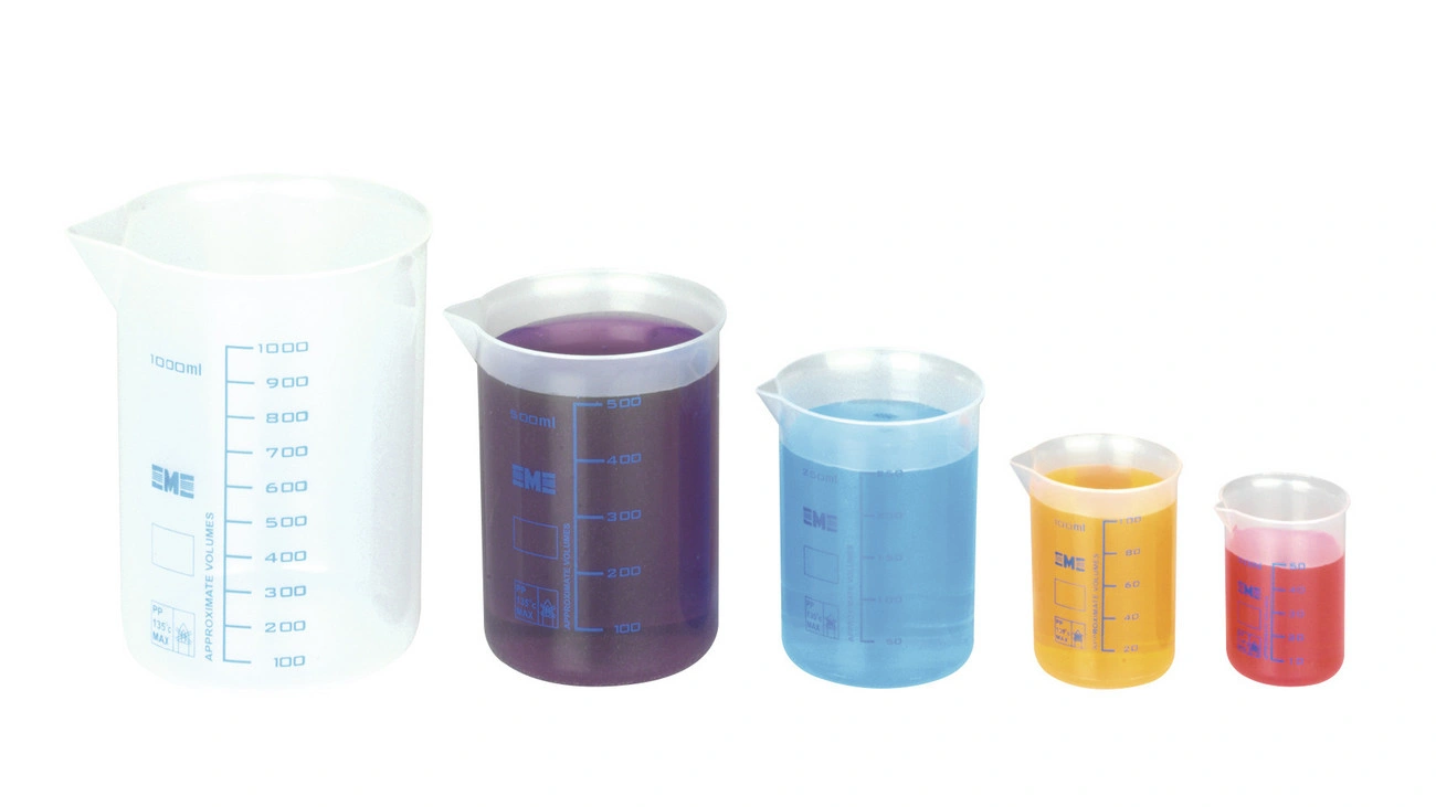 Plastic Graduated Beakers, set of 5-2