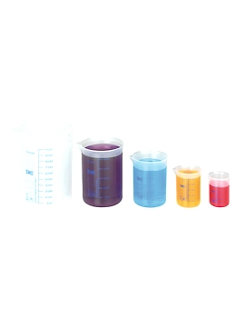 Plastic Graduated Beakers, set of 5-2-sm