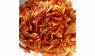 Fried onions flakes