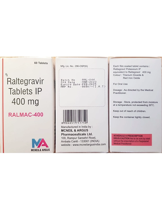 RALTEGRAVIR TABLETS-12135834