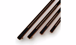 Products Copper Black Handles, Modern Cabinet Hardware, Furniture Pulls for Doors, Cabinets, Cupboards & Drawers ( 1 pcs )