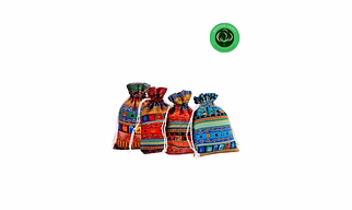 Ethnic Cotton Drawstring Gift Bags for Jewelry, Candy & Party Favors – Reusable, Eco-Friendly, Custom Size, Bulk Supply by Indian Exporter