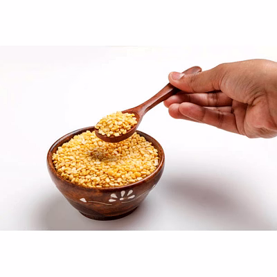 small yellow lentils ( mung daal)