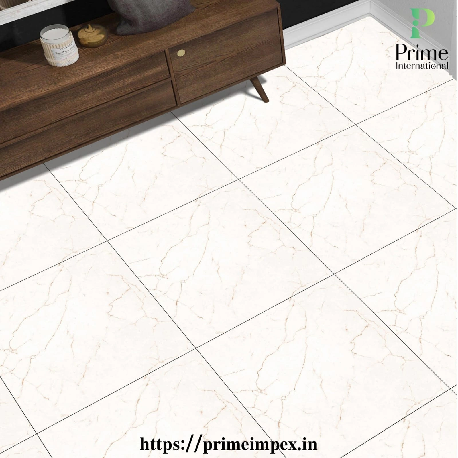 60x60CM Glazed Vitrified tiles, Glazed Porcelain Tiles 600x600  Statutario-1