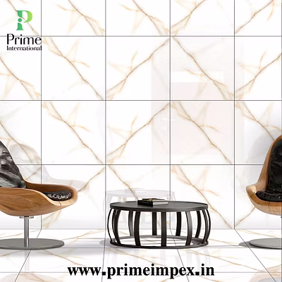 60x60CM Glazed Vitrified tiles, Glazed Porcelain Tiles 600x600  Statutario-3