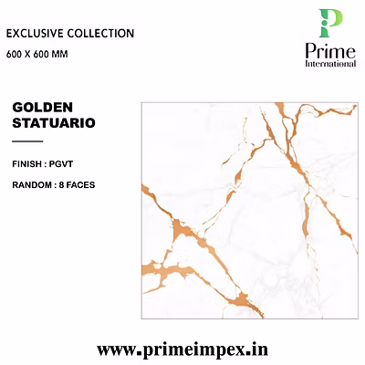 60x60CM Glazed Vitrified tiles, Glazed Porcelain Tiles 600x600  Statutario-4