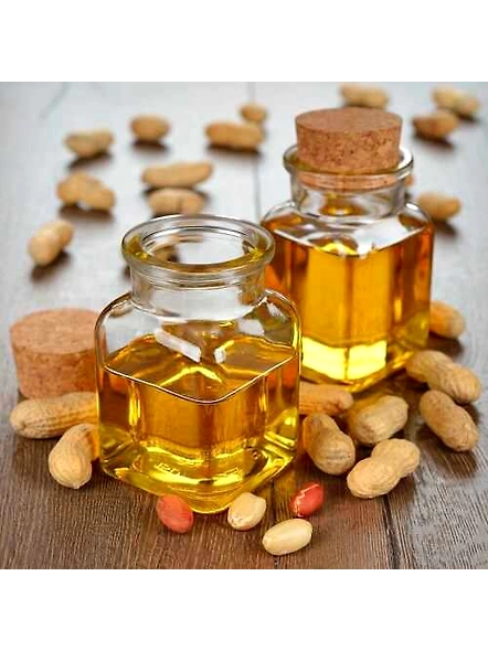 Groundnut Organic Cooking Oil Hot Pressed Pure Natural- 1L-Oil-1l