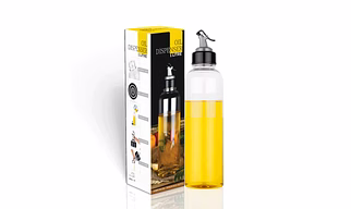 Eco-Friendly SP Oil Dispenser Transparent Plastic Oil Bottle - 500ml