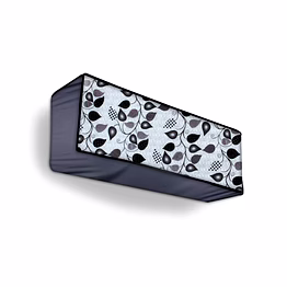 sp waterproof designer ac indoor split unit dust cover- (multi design send as per stock availability) (1 pcs, multidesign)