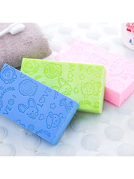 SP Ultra Soft Exfoliating Sponge Spa Cellulite Massager | Dead Skin Remover Sponge For Body (sponge) (4 pcs)