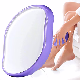 sp crystal hair remover for women and men - body hair remover crystal hair eraser painless hair removal tool for arms legs and back, portable mild hair remover, reusable & washable