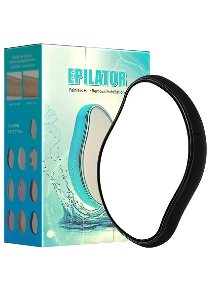 Crystal Hair Eraser for Women and Men || Magic Hair Eraser Crystal Hair Remover-Best Alternative to Razors, Waxing, Cream-Epilator (Pack of 1)