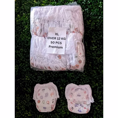 sp baby diaper all round protection pants (xl) - pack of 50