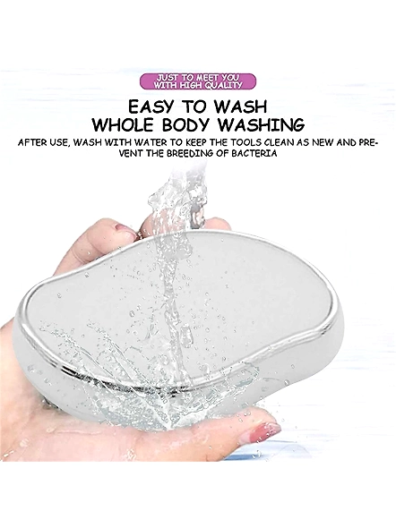 Crystal Hair Eraser for Women and Men || Magic Hair Eraser Crystal Hair Remover-Best Alternative to Razors, Waxing, Cream-Epilator (Pack of 1)-2