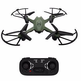 airpro altitude hold drone with double rechargeable battery - green