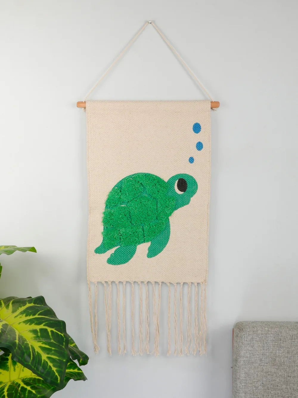 Cotton Tufted printed wall hanging for kids-i523_3_1