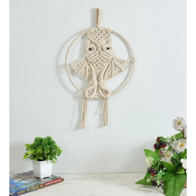 Owl Macrame hanging