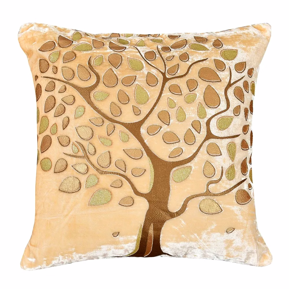 Tree Cushion Cover, Velvet image 1