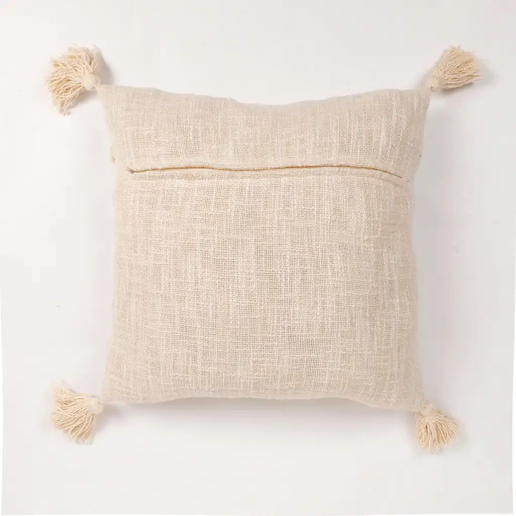 Cotton Cushion Cover Tufted Triangle image 4