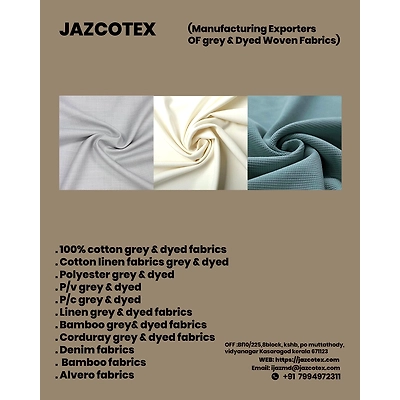 cotton woven fabrics grey and dyed,linen.p/c-12714309