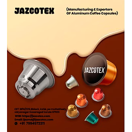 aluminum coffee capsule