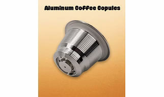 aluminum coffee capsule