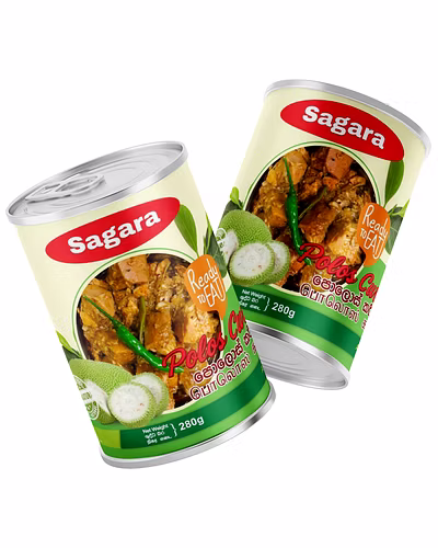 Sagara Ready-to-Eat Polos Curry (280g) – Authentic Sri Lankan Baby Jackfruit Curry-2