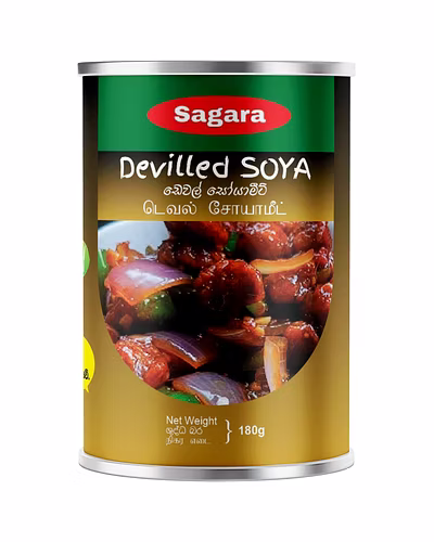 Sagara Devilled Soya – Spicy Ready-to-Eat Sri Lankan Plant-Based Protein-4793002596072