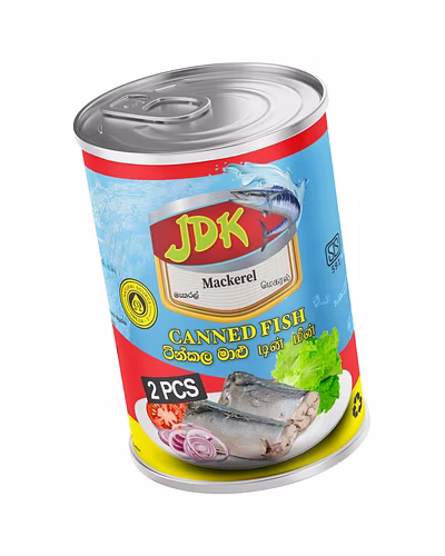 JDK Mackerel Canned Fish – 425g | Omega-3 Rich | Sri Lankan Premium Quality-1