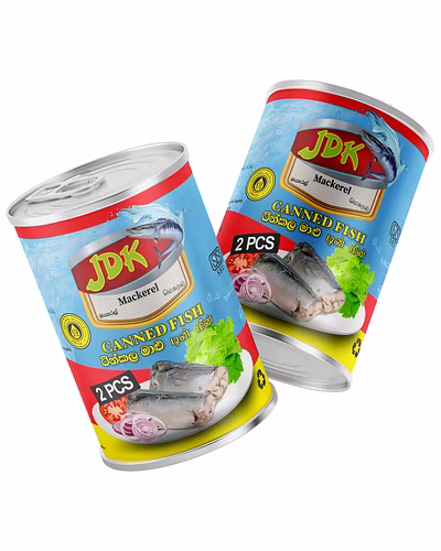 JDK Mackerel Canned Fish – 425g | Omega-3 Rich | Sri Lankan Premium Quality-2