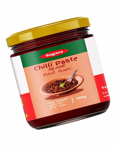 Sagara Sri Lankan Chilli Paste – Authentic Spicy Condiment (160g)-1
