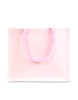 Pink color jute lunch bags