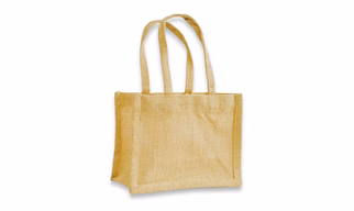 Small Self handle Natural Jute Bags