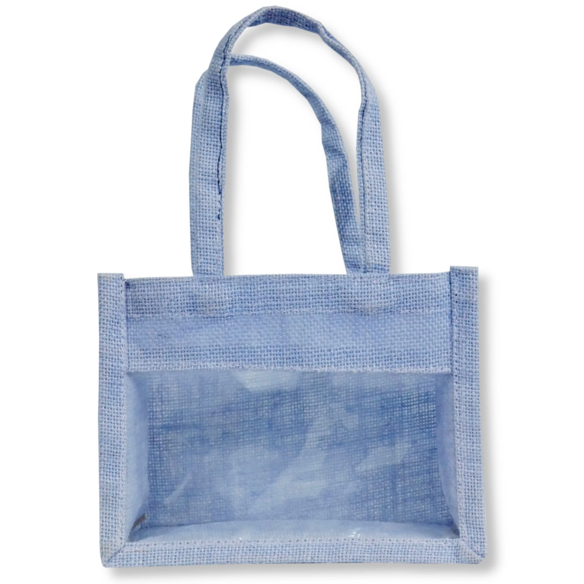 Pvc + Jute Fabric Gift bag-12213762