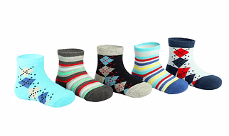 BABY BOYS SOCKS PACK OF 5 PAIRS