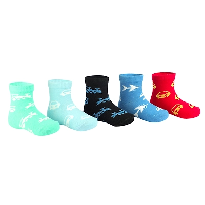 SOX 23 BABY BOYS SOCKS PACK OF 5 PAIRS
