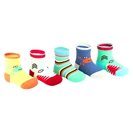 SOX 23 BABY BOYS SOCKS PACK OF 5 PAIRS