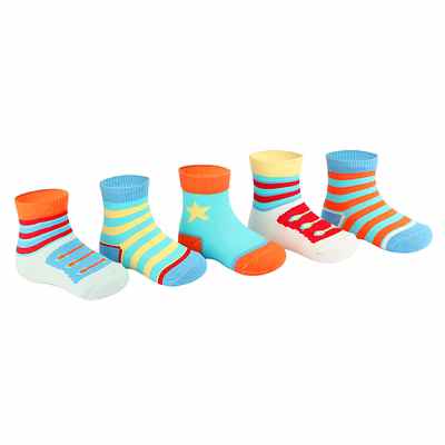 sox 23 baby boys socks pack of 5 pairs